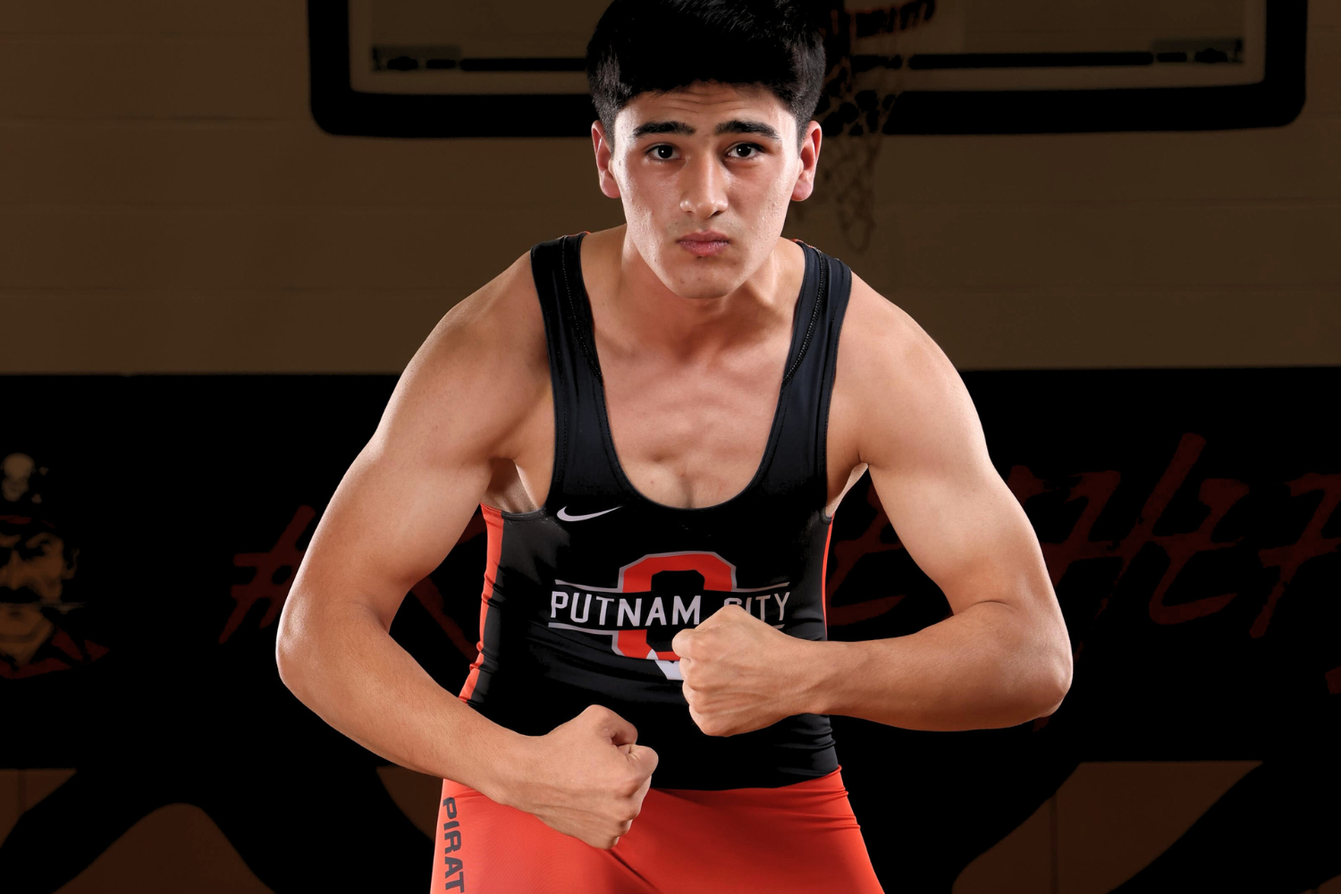 wrestling portrait
