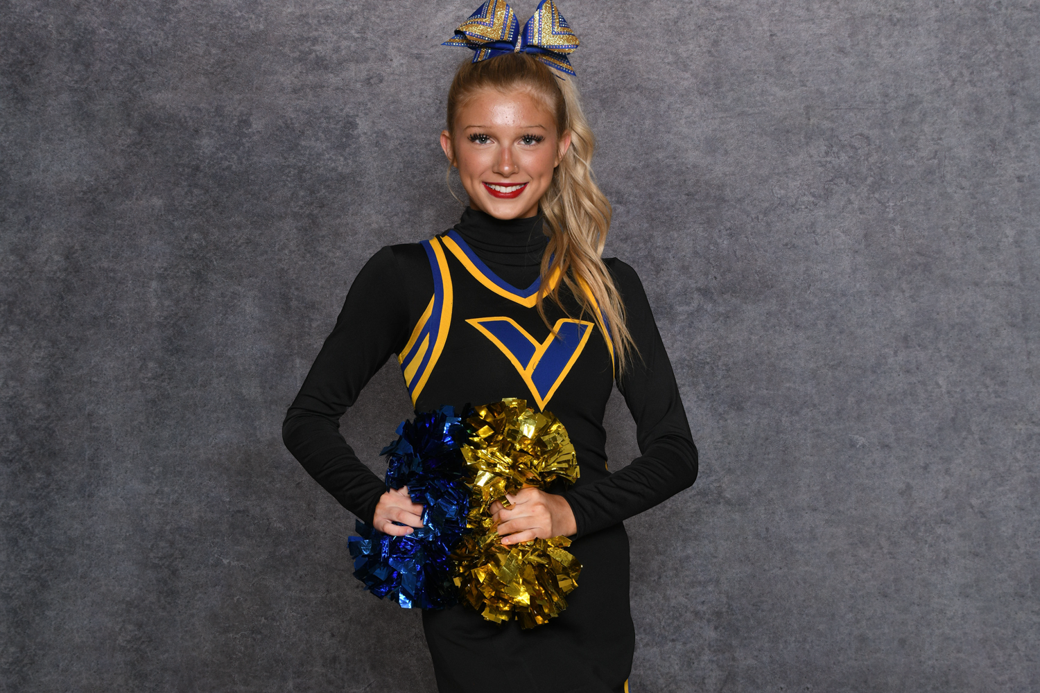 Cheerleader portrait