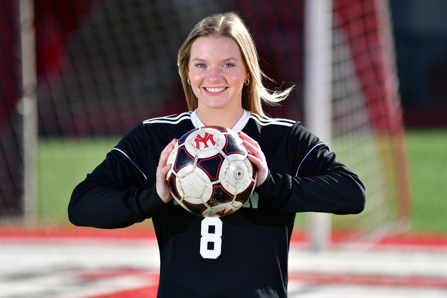 School Sports Photography - Soccer Pose